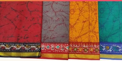 Batik pattern sarees by Shree Suchitra 2